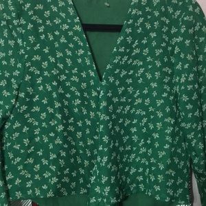 V neck blouse